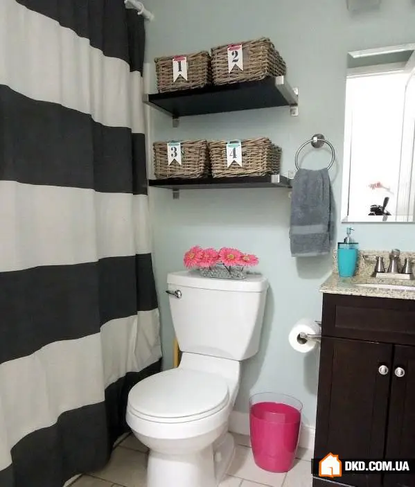 浴室紧凑储物的15个妙招