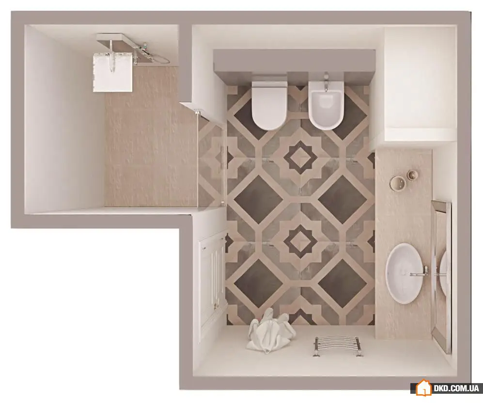 每周搬迁：小卫生间5种布局选择