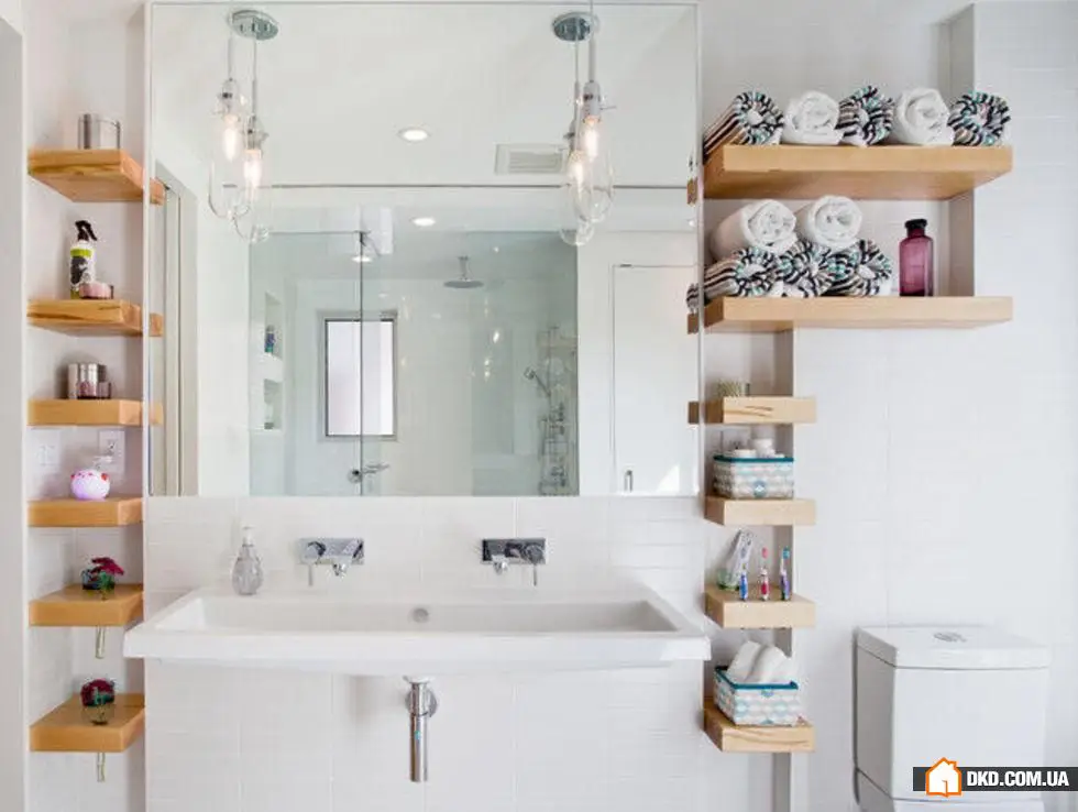 浴室紧凑储物的15个妙招