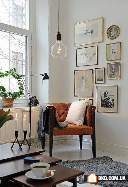 如何装饰房间的空角落:5个想法,25个示例