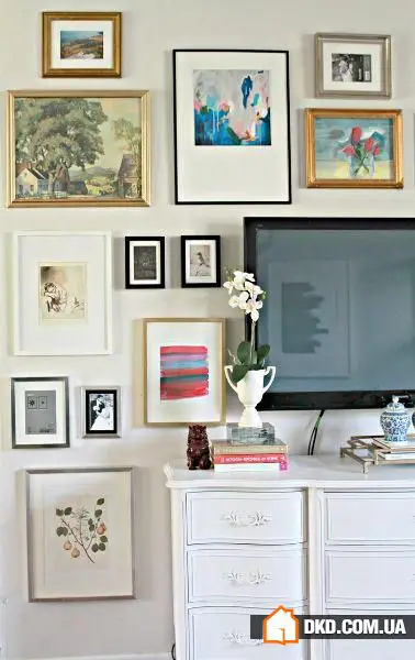 如何装饰空墙：20个酷炫点子，100个最佳实例