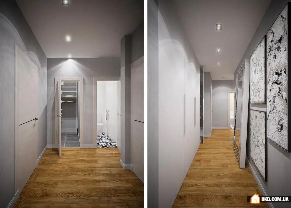 如何为三人家庭设计42平方米公寓:克拉斯诺戈尔斯克项目