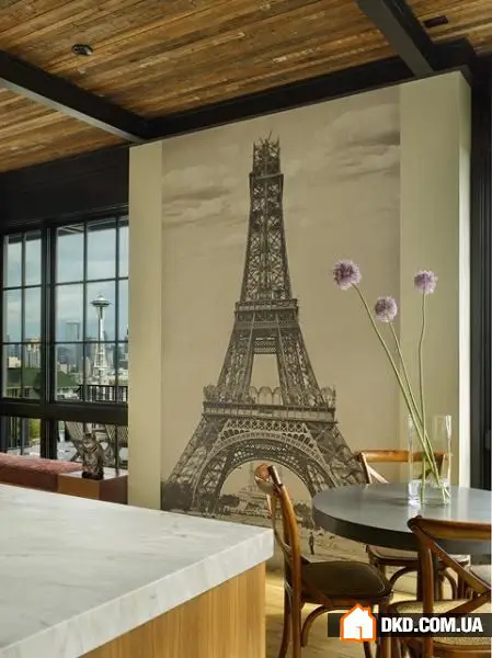 如何在室内设计中使用照片壁纸：6个技巧，30个实例