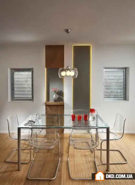 玻璃餐桌设计细节