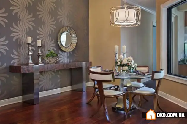 餐厅玻璃餐桌设计