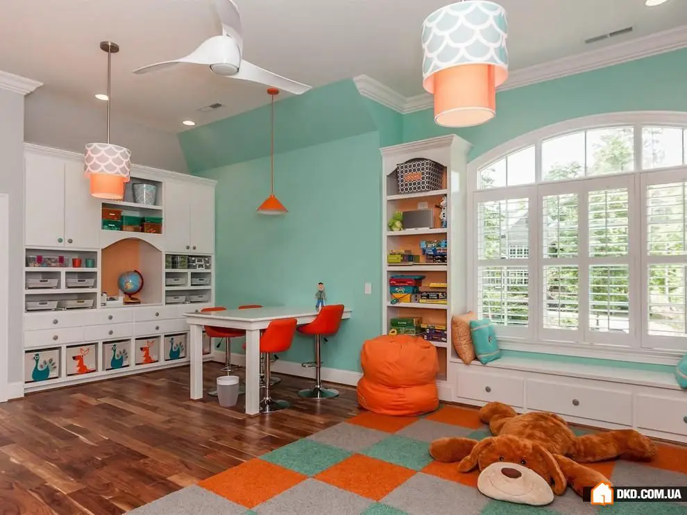 儿童游戏室细节图