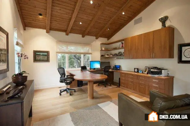 地中海风格家庭办公室设计11