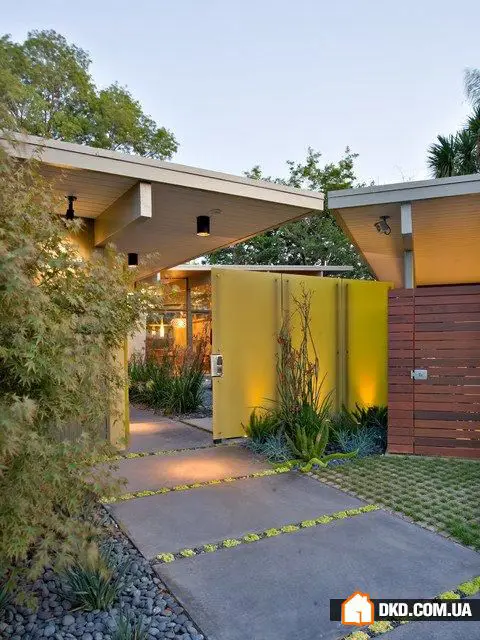 中世纪现代前门设计9