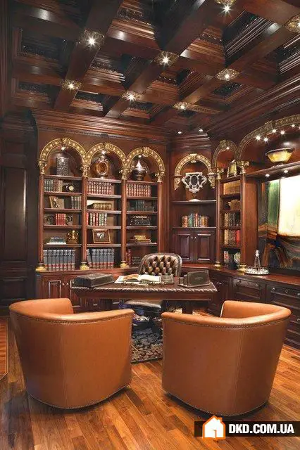 地中海风格家庭办公室设计13