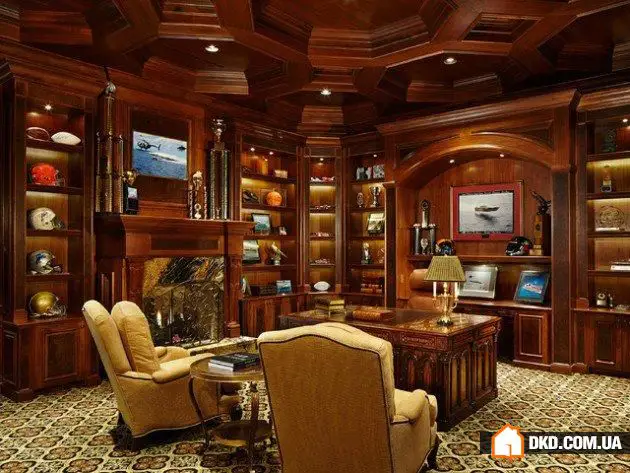 地中海风格家庭办公室设计15