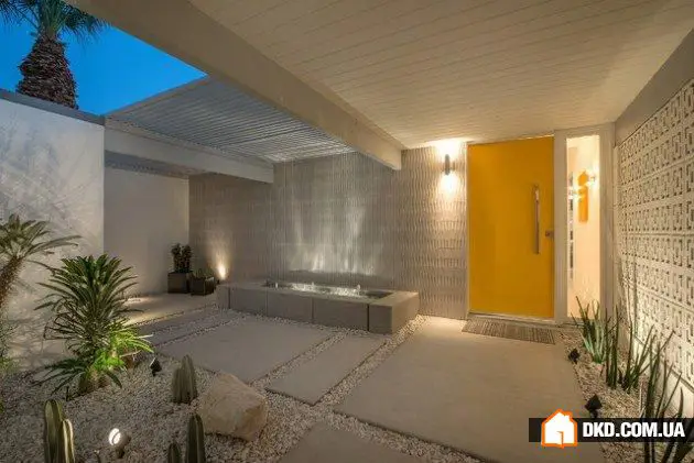 中世纪现代前门设计7