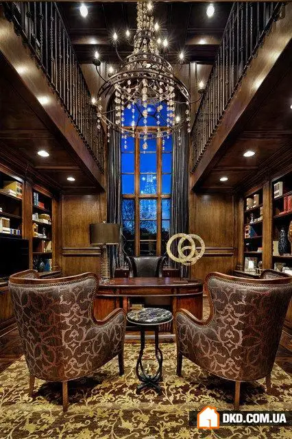 地中海风格家庭办公室设计12