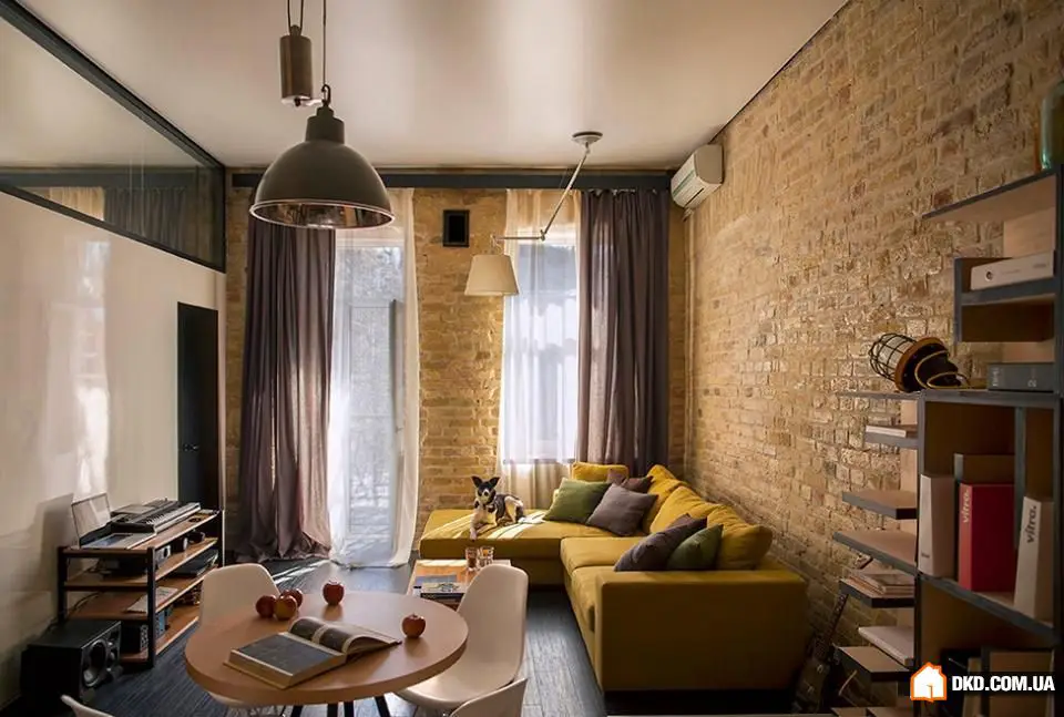 基辅两居室公寓的不寻常装修