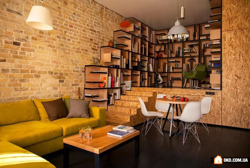 基辅两居室公寓的不寻常装修