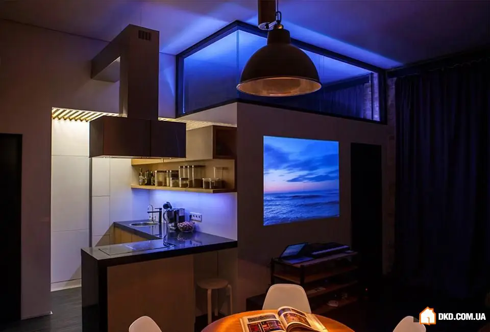 基辅两居室公寓的不寻常装修