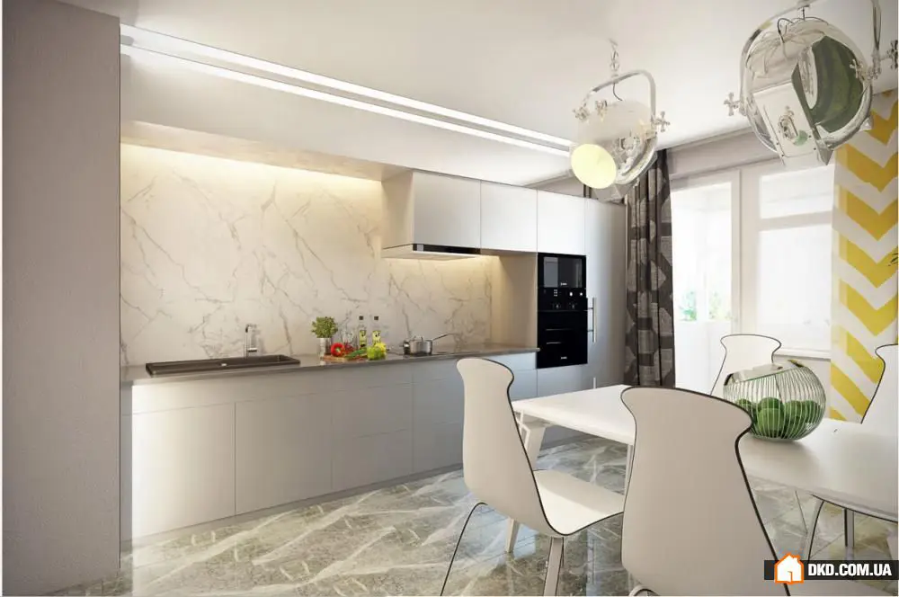 厨房装修中的水下岩石：专业人士的建议