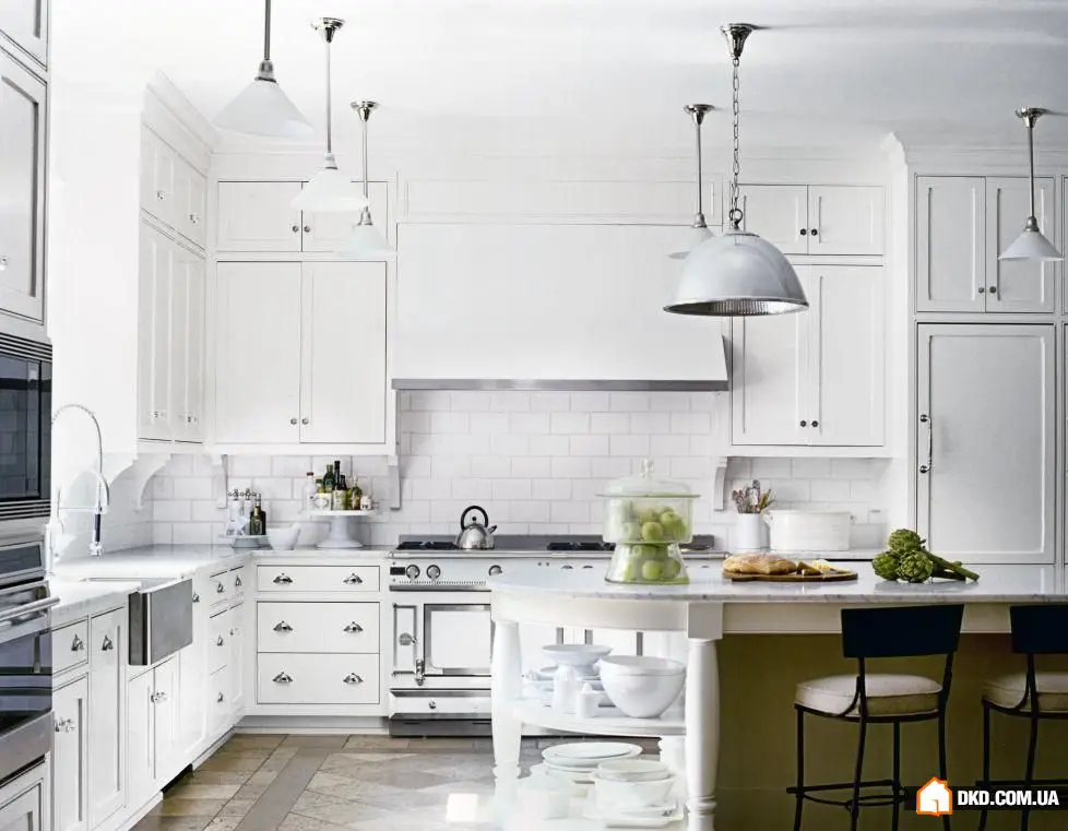 7 корисних порад для оформлення кухні у білому кольорі