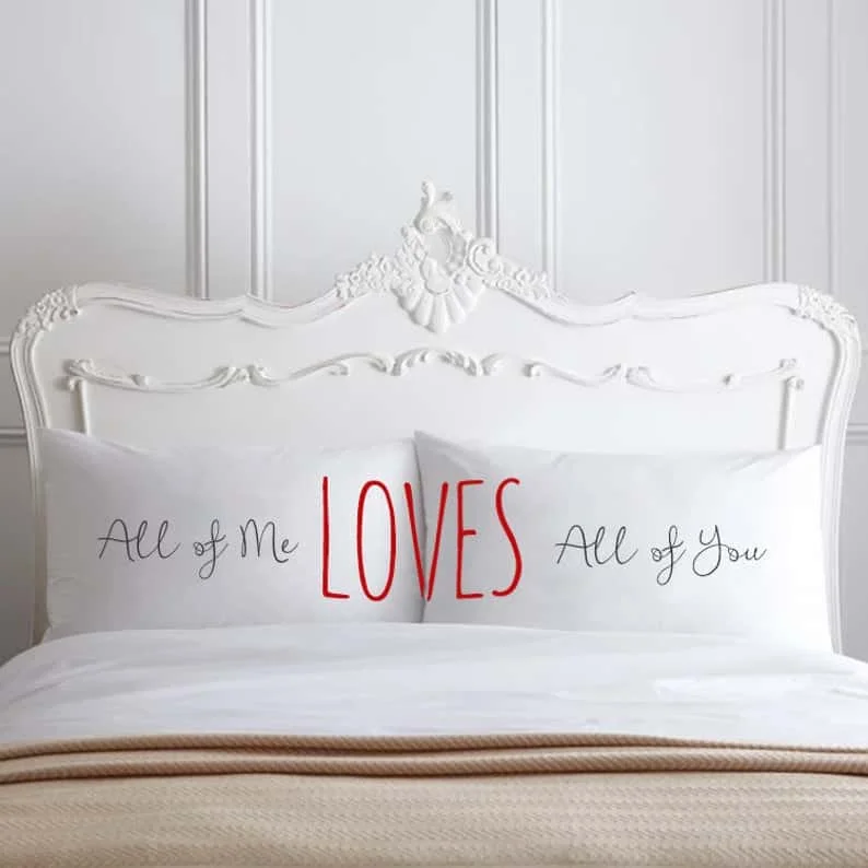 11. Almohadas para pareja "Todo amo a ti"