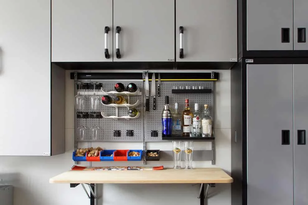 16. Industrial Garage Bar