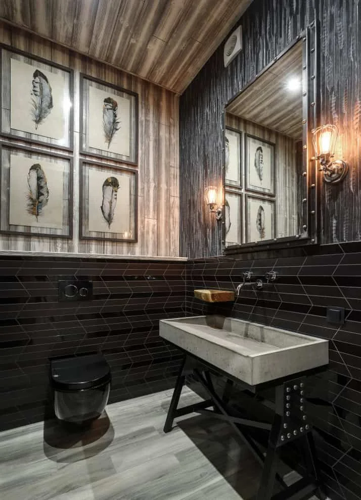 14. Cabaña de huéspedes en estilo brutalismo San Uzel