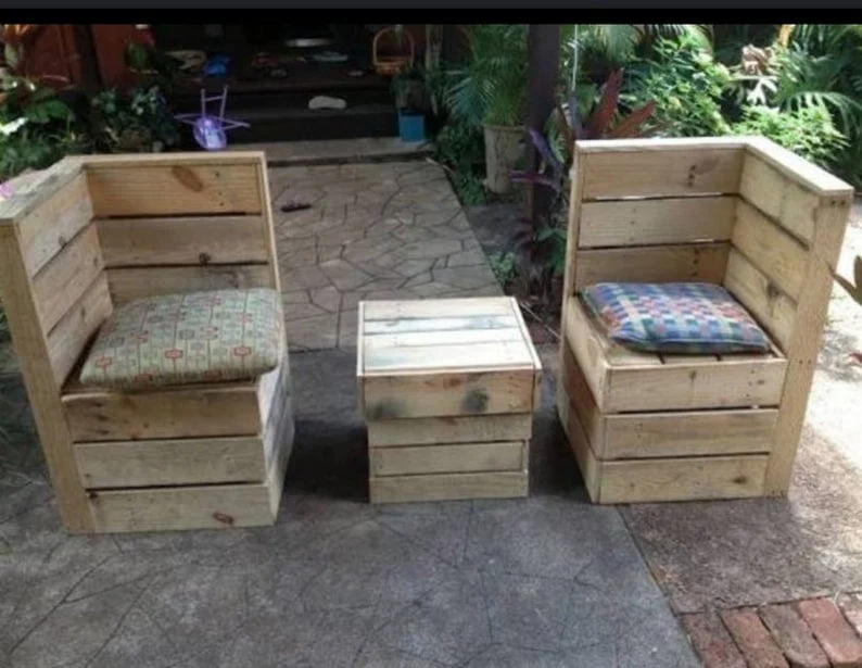 3. Paletten-Set für den Balkon