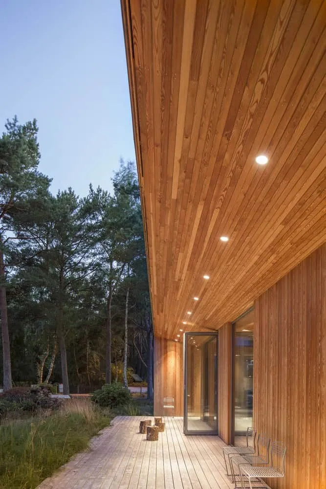 Villa Lungen by Johan Sundberg in Hollvik, Sweden