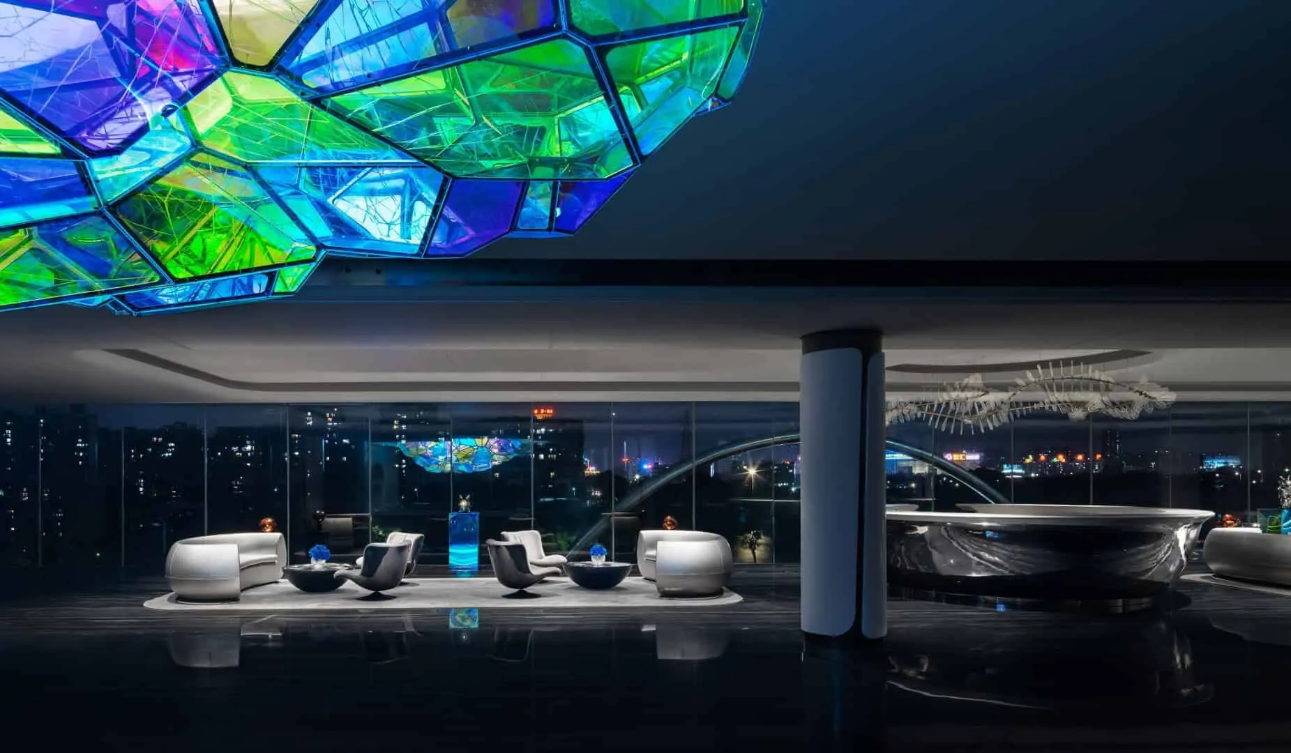 Verkaufsfläche Poly F.S. Skyline Garden in Dungwan, China Verkaufsfläche Poly F.S. Skyline Garden in Dungwan, China