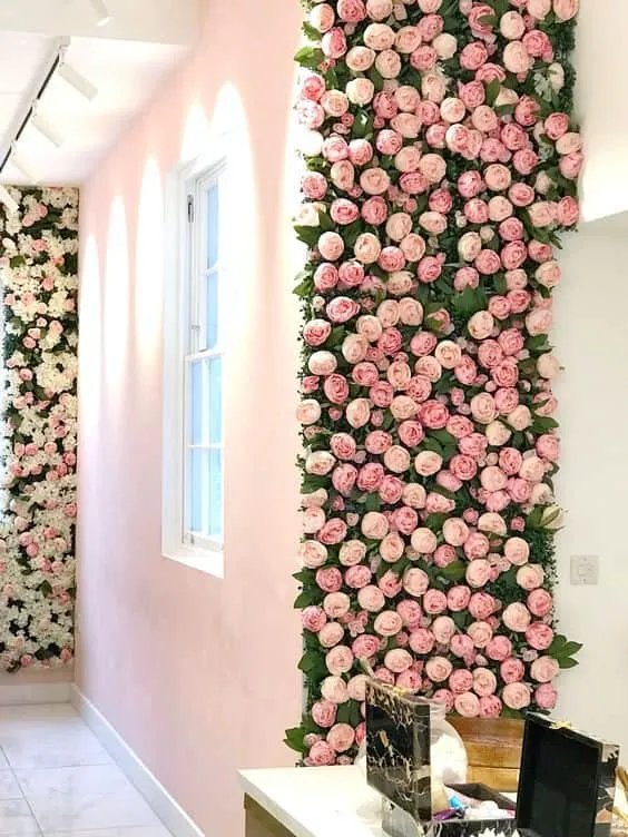 令人惊叹的花卉背景板，让人心生拥有一个回家的愿望