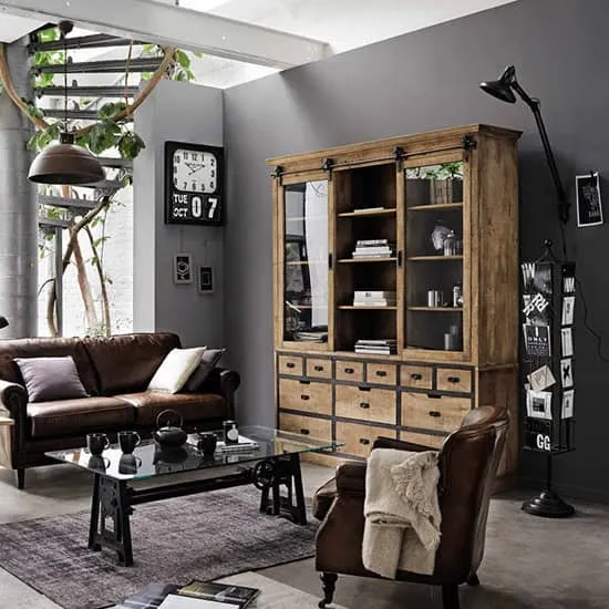 Functional Industrial Chinese Dish Cabinet Can Be the Next Big Thing in Decor