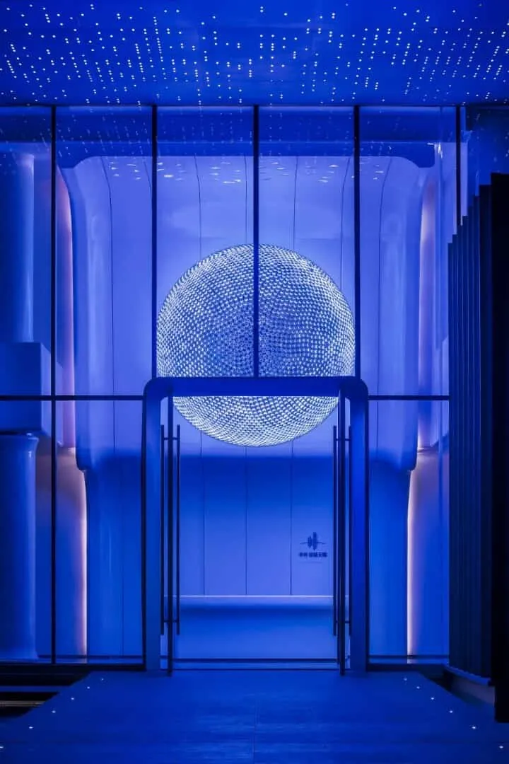 Verkaufsfläche Poly F.S. Skyline Garden in Dungwan, China Verkaufsfläche Poly F.S. Skyline Garden in Dungwan, China