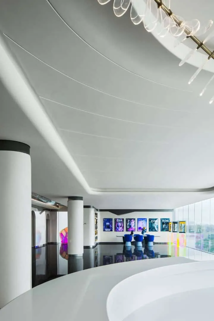 Verkaufsfläche Poly F.S. Skyline Garden in Dungwan, China Verkaufsfläche Poly F.S. Skyline Garden in Dungwan, China