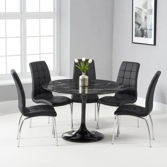 Round Black Marble Table — Your Absolute Favorite