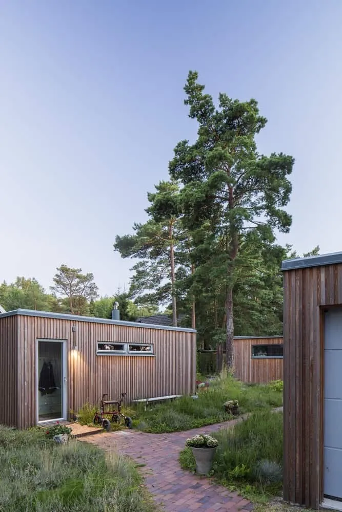 Villa Lungen by Johan Sundberg in Hollvik, Sweden