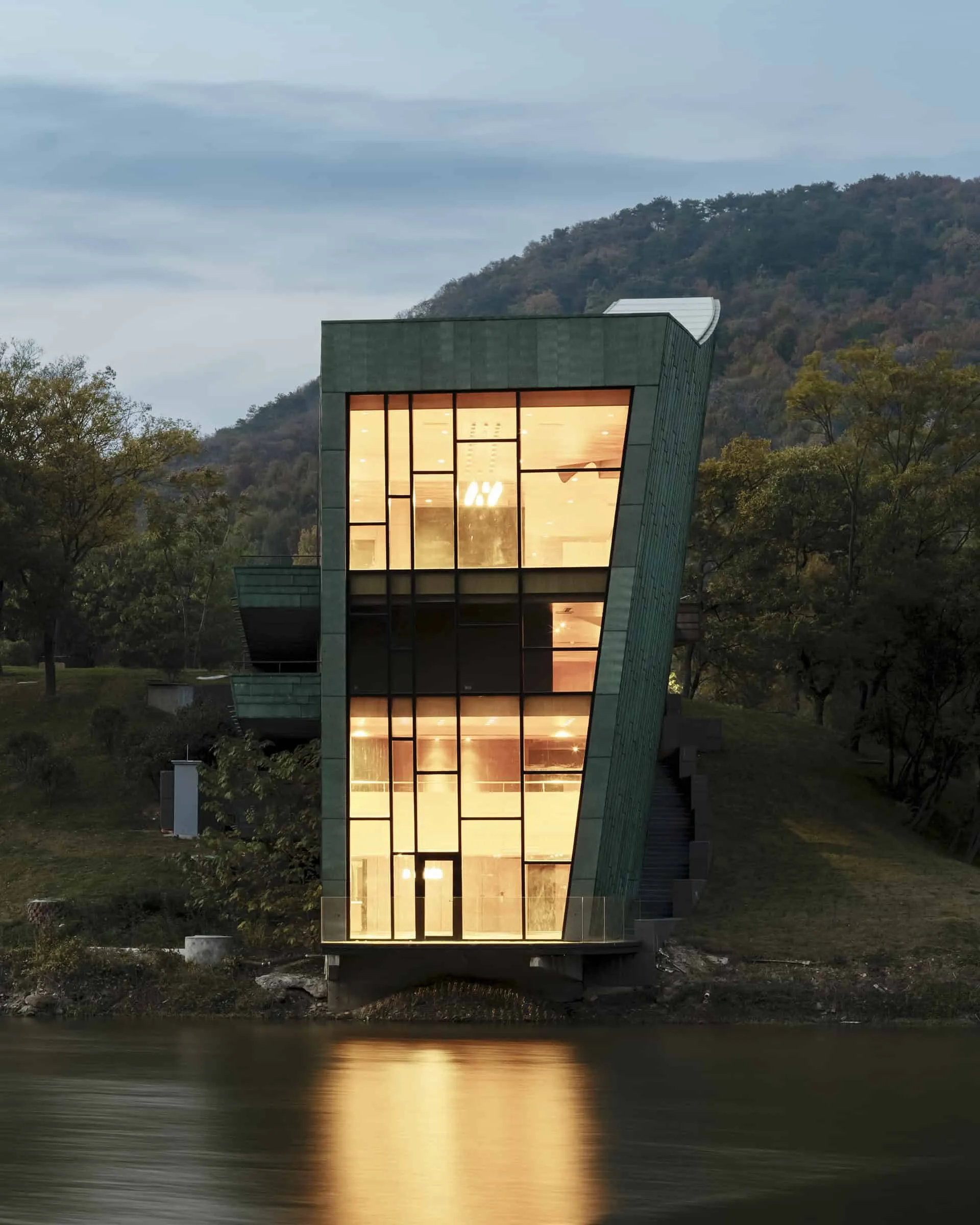 南京凯佩亚别墅由桑克斯恩霍建筑事务所设计