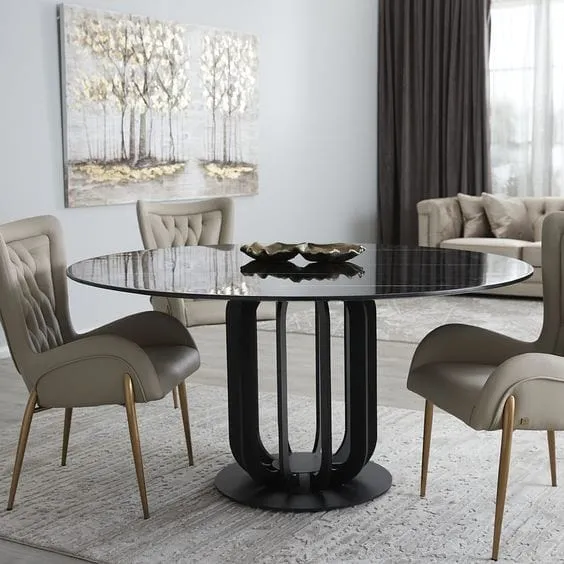 Round Black Marble Table — Your Absolute Favorite