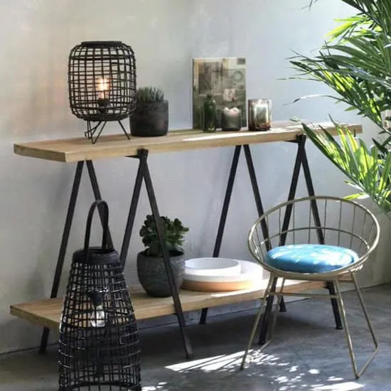 Rafia Lamp — Natural and Stylish