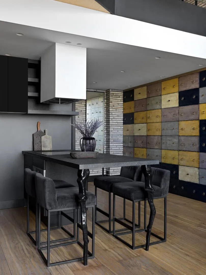 INRE Design打造的曼哈顿风格住宅,莫斯科,俄罗斯 INRE Design打造的曼哈顿风格住宅,莫斯科,俄罗斯