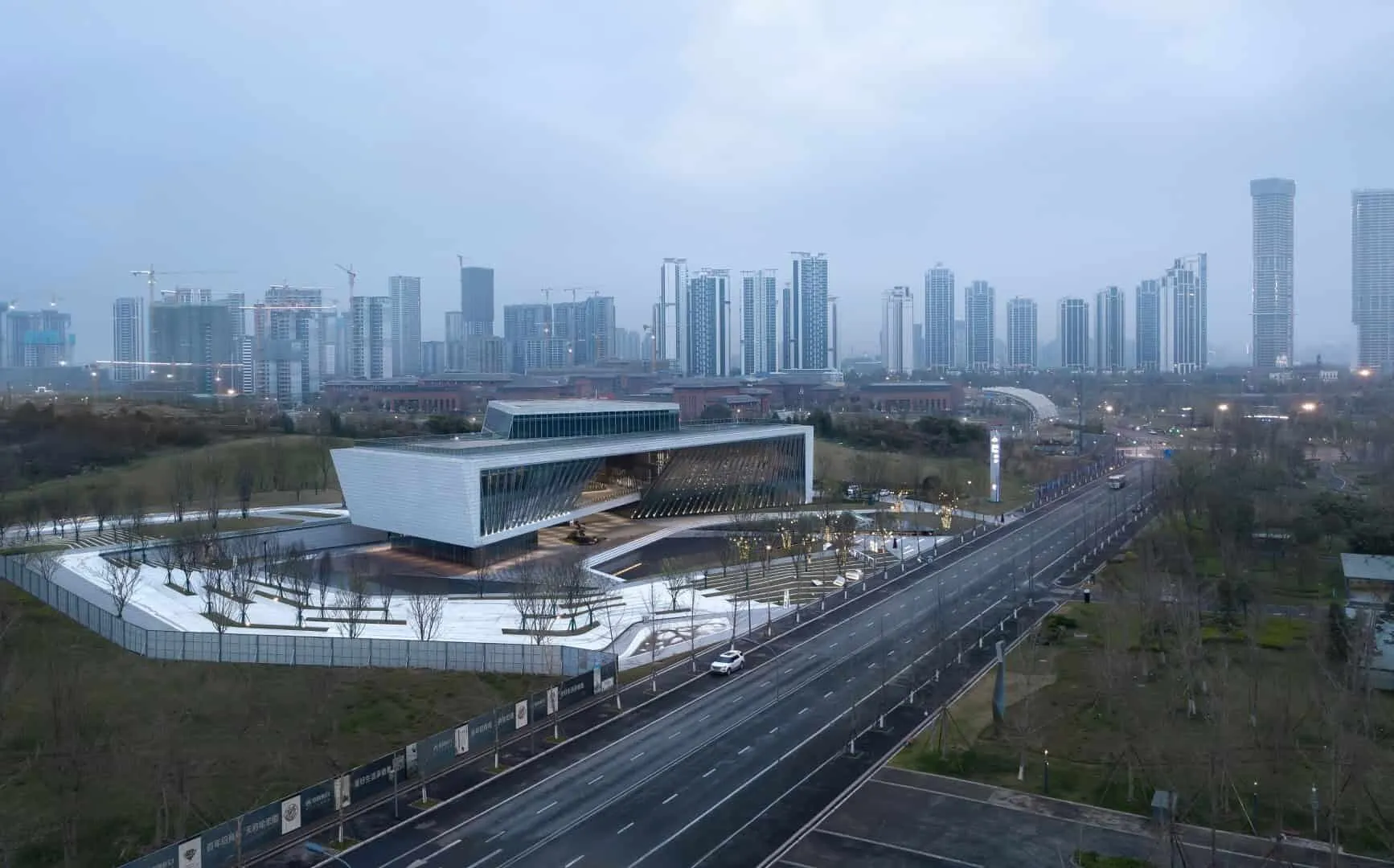 Tianfu Stage - Exhibition Hall for Urban Planning of Chengdu Merchants in New Tianfu District