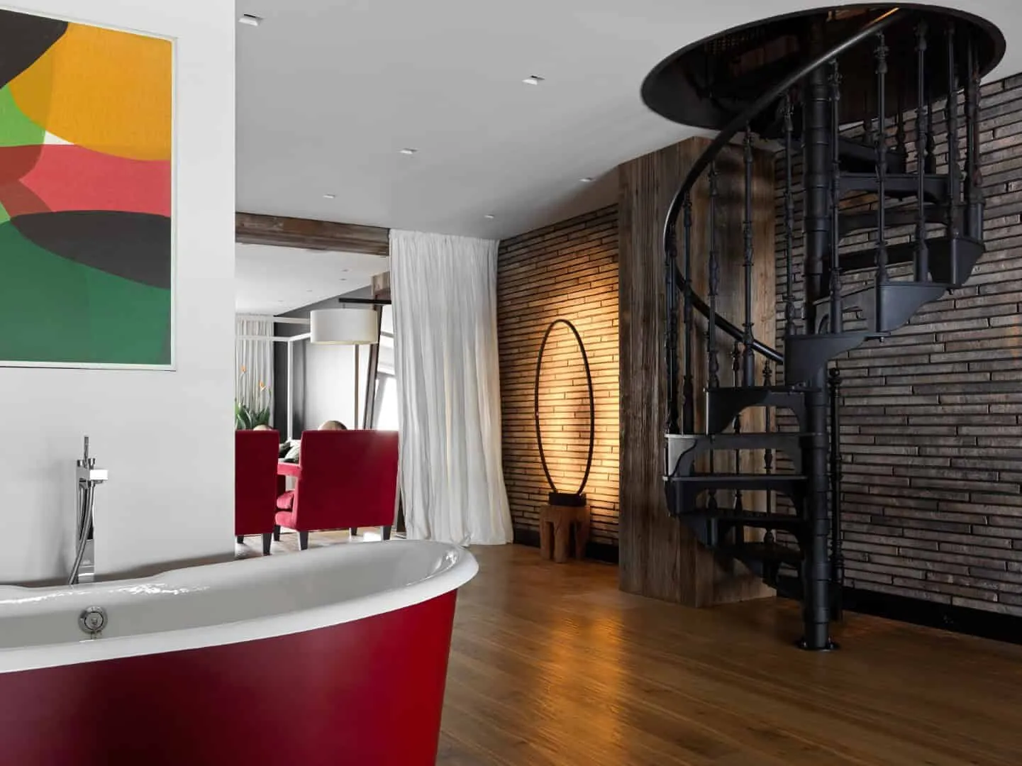 INRE Design打造的曼哈顿风格住宅,莫斯科,俄罗斯 INRE Design打造的曼哈顿风格住宅,莫斯科,俄罗斯