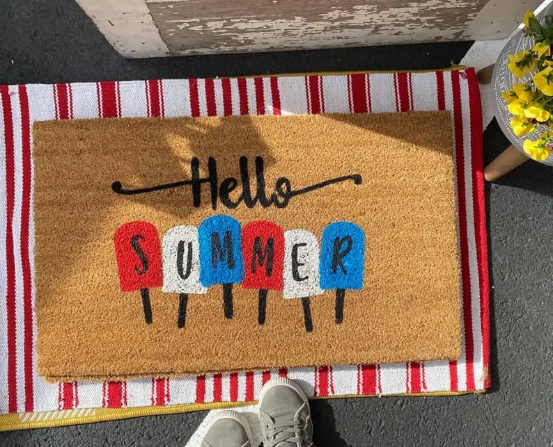 15. Alfombra de caramelito