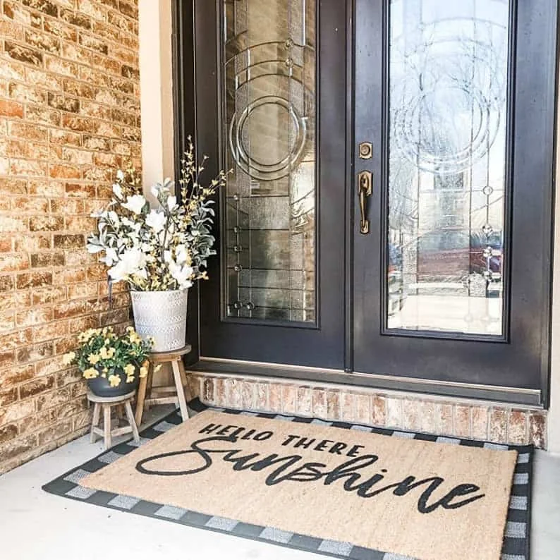 5. ¡Hola, sol! Alfombra