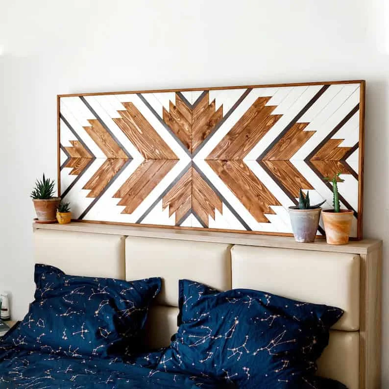 Geometric Wooden Wall Art