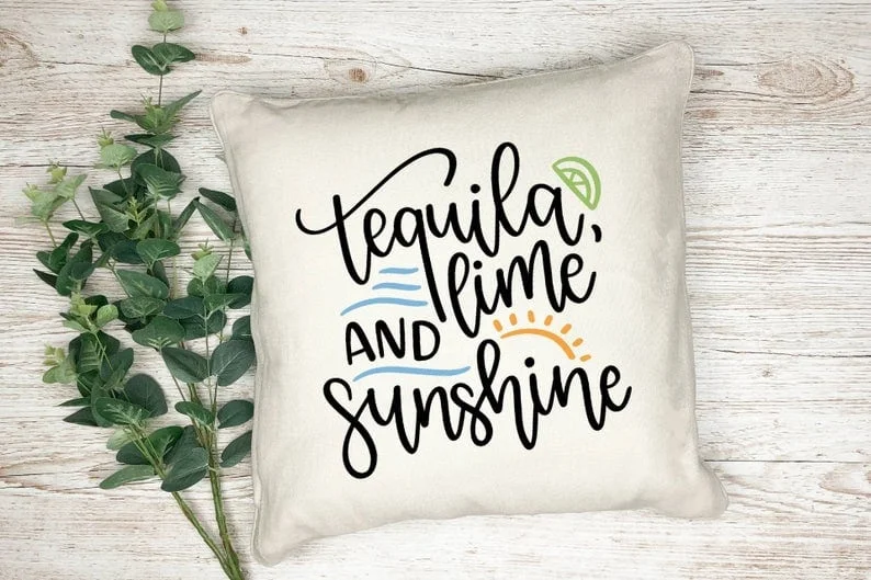 9. Diseño de almohada veraniega