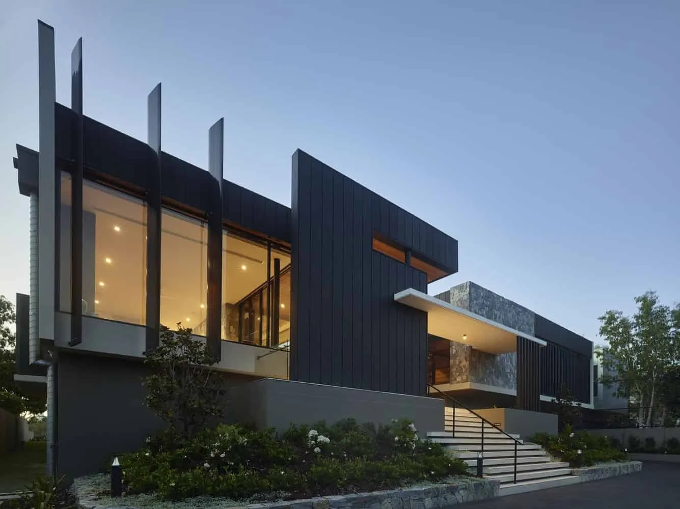 Ellivo Architects设计的布里斯班C2住宅，澳大利亚