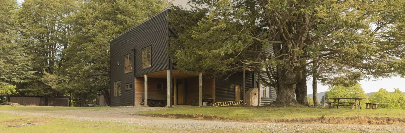 湖畔别墅 罗多尔福·维德玛尔·德尔伦佐作品,智利库拉考廷 湖畔别墅 罗多尔福·维德玛尔·德尔伦佐作品,智利库拉考廷