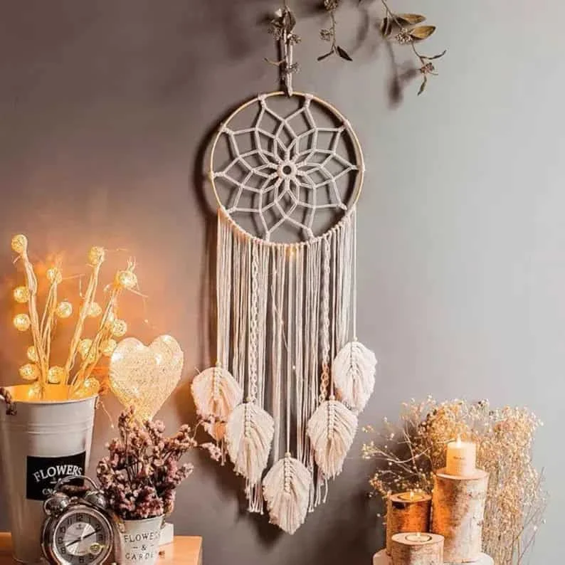 2. Decoración de pared boho
