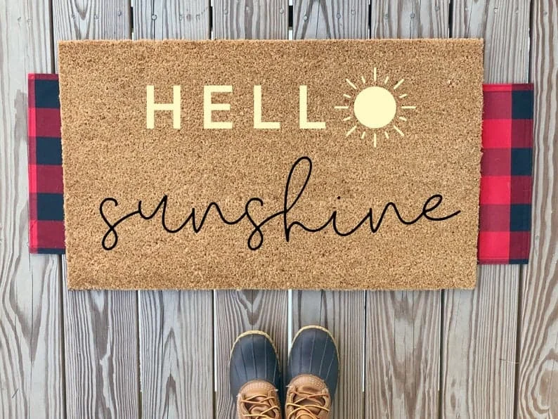 9. ¡Hola, sol! Alfombra