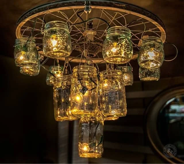 11. Licht aus Mason-Dosen