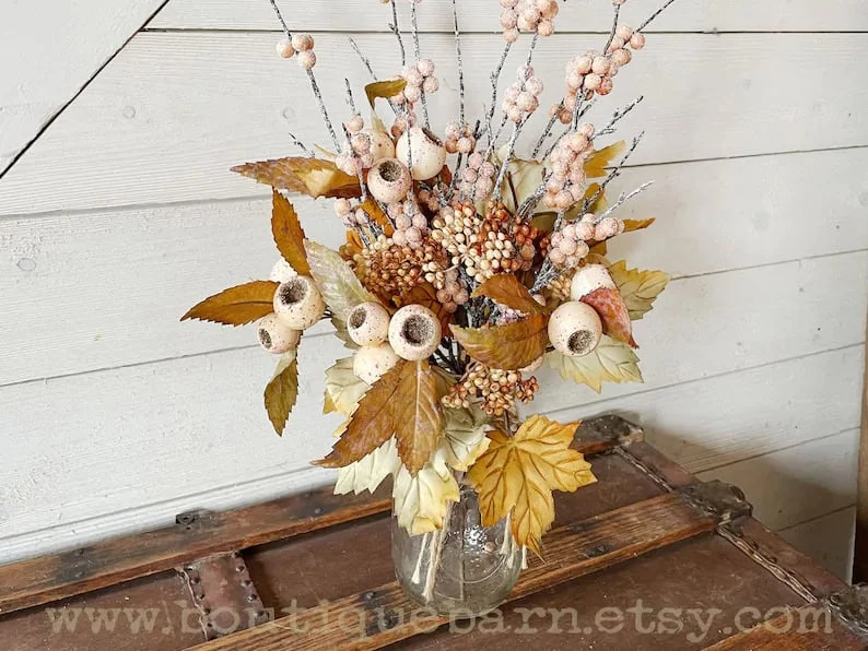 7. Herbstdekor f端r den Tisch