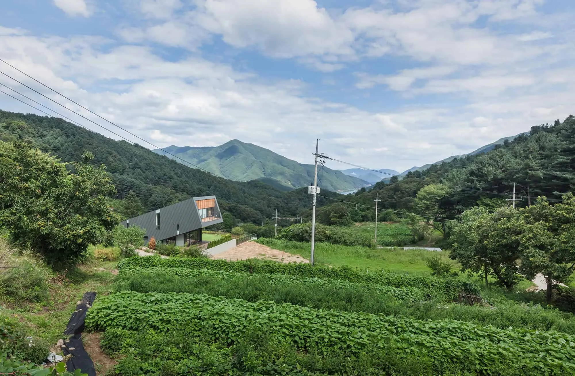 韩国金安郡PRAUD倾斜房屋